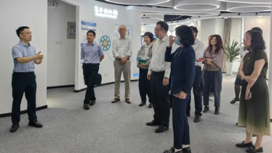 上海市僑聯(lián)黨組成員、副主席兼秘書長(zhǎng)陶勇一行蒞臨健培科技考察調(diào)研