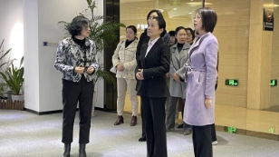 杭州市婦聯(lián)黨組書記、主席楊曉峰一行蒞臨健培科技考察調(diào)研