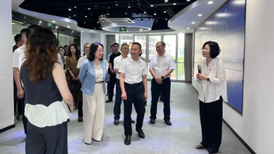 杭州市發(fā)改委黨組副書記、副主任、機(jī)關(guān)黨委書記楊釗一行蒞臨健培科技考察調(diào)研